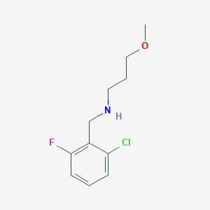 N-(2-chloro-6-fluorobenzyl)-3-methoxypropan-1-amine