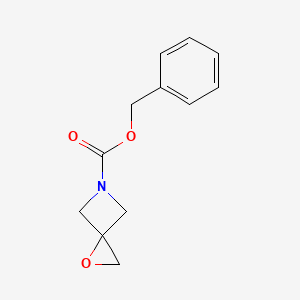 1-Oxa-5-azaspiro[2.3]hexane-5-carboxylic acid phenylmethyl ester