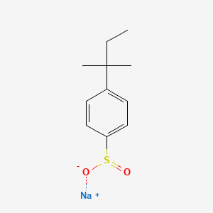 Sodium 4-(2-methylbutan-2-YL)benzene-1-sulfinate