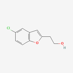 2-(5-Chloro-1-benzofuran-2-yl)ethan-1-ol