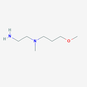 molecular formula C7H18N2O B1526098 (2-氨基乙基)(3-甲氧基丙基)甲胺 CAS No. 911300-63-5