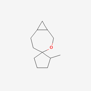 5'-Methyl-3-oxaspiro[bicyclo[5.1.0]octane-4,1'-cyclopentane]