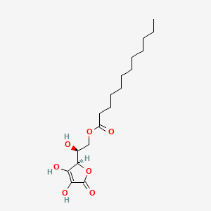 molecular formula C18H30O7 B1526105 Ascorbyl laurate CAS No. 16690-40-7