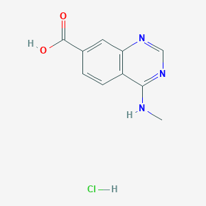 4-(Methylamino)quinazoline-7-carboxylic acid hydrochloride