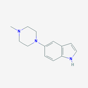 molecular formula C13H17N3 B152612 5-(4-Methylpiperazin-1-yl)-1H-indole CAS No. 412049-06-0