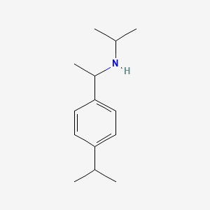 (Propan-2-yl)({1-[4-(propan-2-yl)phenyl]ethyl})amine