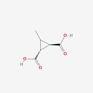 (1R,2R)-3-methylcyclopropane-1,2-dicarboxylic acid