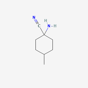 1-Amino-4-methylcyclohexane-1-carbonitrile