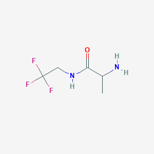 2-amino-N-(2,2,2-trifluoroethyl)propanamide