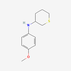 N-(4-methoxyphenyl)thian-3-amine