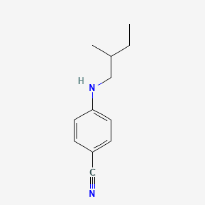 4-[(2-Methylbutyl)amino]benzonitrile