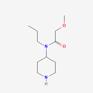 2-Methoxy-N-(piperidin-4-YL)-N-propylacetamide