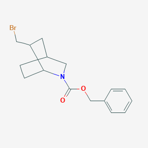 Benzyl 6-(bromomethyl)-2-azabicyclo[2.2.2]octane-2-carboxylate