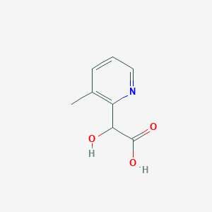 2-Hydroxy-2-(3-methylpyridin-2-YL)acetic acid