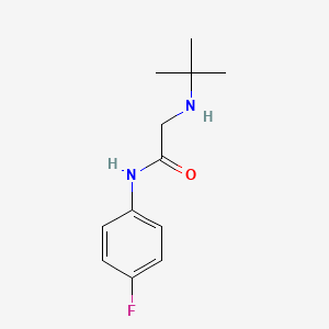 2-(tert-butylamino)-N-(4-fluorophenyl)acetamide