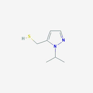 [1-(Propan-2-yl)-1H-pyrazol-5-yl]methanethiol