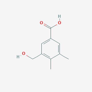 3-(Hydroxymethyl)-4,5-dimethylbenzoic acid