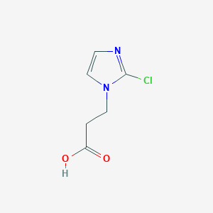 3-(2-Chloro-1H-imidazol-1-yl)propanoic acid