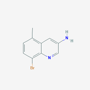 8-Bromo-5-methylquinolin-3-amine