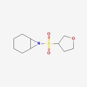 7-(Oxolane-3-sulfonyl)-7-azabicyclo[4.1.0]heptane