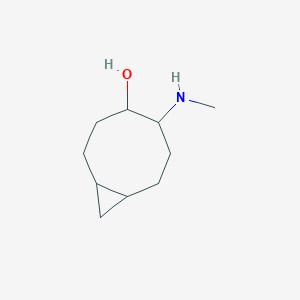 5-(Methylamino)bicyclo[6.1.0]nonan-4-ol