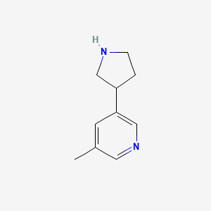 3-Methyl-5-(pyrrolidin-3-yl)pyridine