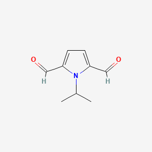 1-(Propan-2-yl)-1H-pyrrole-2,5-dicarbaldehyde