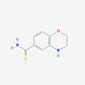 3,4-Dihydro-2H-1,4-benzoxazine-6-carbothioamide