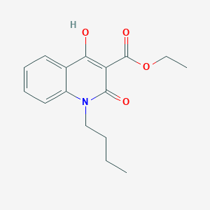 B1526188 Ethyl 1-butyl-4-hydroxy-2-oxo-1,2-dihydroquinoline-3-carboxylate CAS No. 52851-58-8