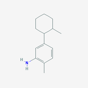 2-Methyl-5-(2-methylcyclohexyl)aniline