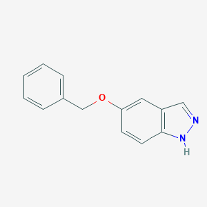 molecular formula C14H12N2O B152619 5-(benzyloxy)-1H-indazole CAS No. 78299-75-9