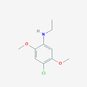 4-chloro-N-ethyl-2,5-dimethoxyaniline