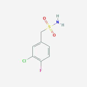 (3-Chloro-4-fluorophenyl)methanesulfonamide