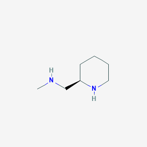 Methyl({[(2R)-piperidin-2-yl]methyl})amine