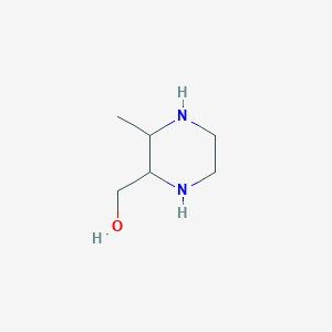 (3-Methylpiperazin-2-yl)methanol