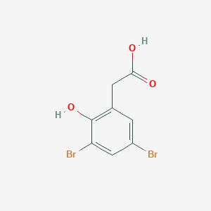 (3,5-Dibromo-2-hydroxyphenyl)acetic acid