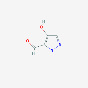 4-Hydroxy-1-methyl-1H-pyrazole-5-carbaldehyde