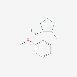 1-(2-Methoxyphenyl)-2-methylcyclopentan-1-ol