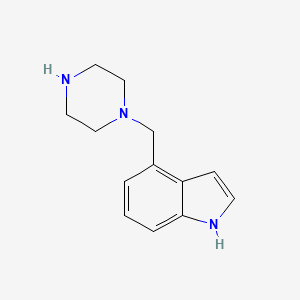 4-[(Piperazin-1-yl)methyl]-1H-indole