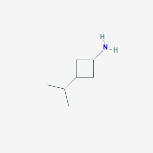 3-(Propan-2-yl)cyclobutan-1-amine