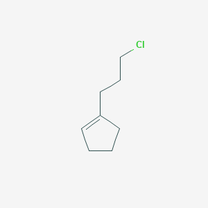 1-(3-Chloropropyl)cyclopent-1-ene