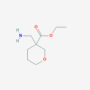 Ethyl 3-(aminomethyl)oxane-3-carboxylate