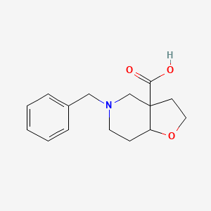 5-Benzyl-octahydrofuro[3,2-c]pyridine-3a-carboxylic acid