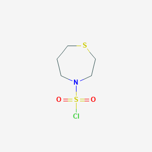 1,4-Thiazepane-4-sulfonyl chloride