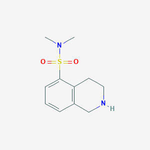 N,N-dimethyl-1,2,3,4-tetrahydroisoquinoline-5-sulfonamide