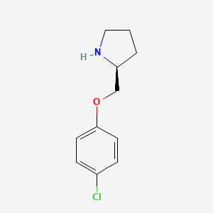 (2S)-2-(4-chlorophenoxymethyl)pyrrolidine