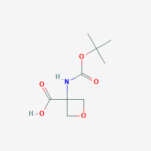 B1526261 3-((Tert-butoxycarbonyl)amino)oxetane-3-carboxylic acid CAS No. 1159736-25-0