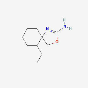 6-Ethyl-3-oxa-1-azaspiro[4.5]dec-1-en-2-amine