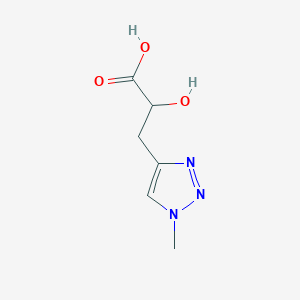 2-hydroxy-3-(1-methyl-1H-1,2,3-triazol-4-yl)propanoic acid