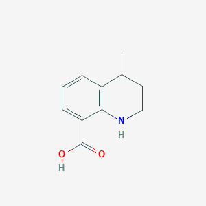 B1526290 4-Methyl-1,2,3,4-tetrahydroquinoline-8-carboxylic acid CAS No. 1332627-31-2